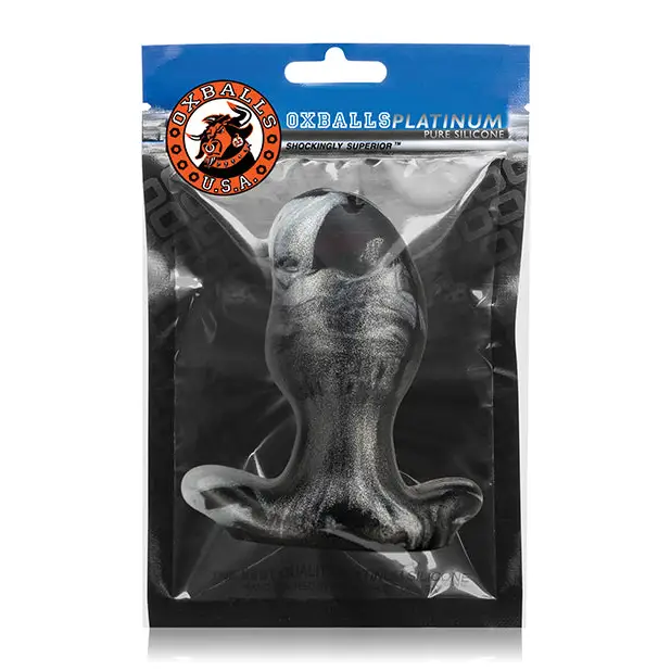 Oxballs Ergo Buttplug Small - Platinum Swirl - Gay & Lesbian Products