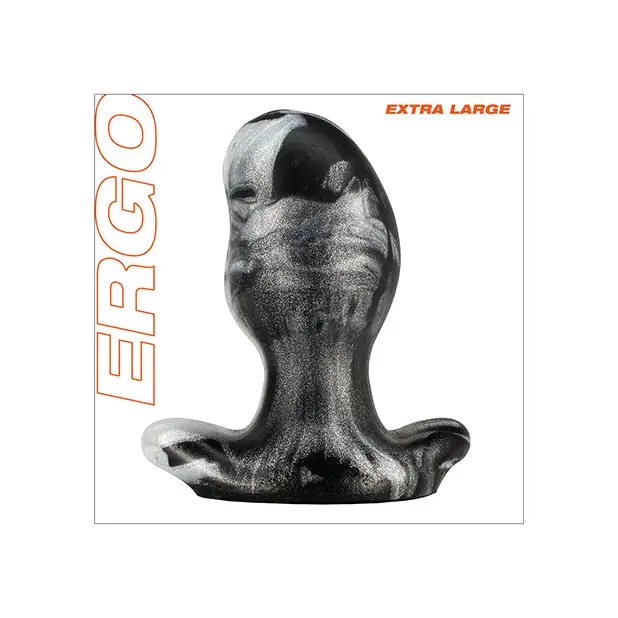 Oxballs Ergo Buttplug X Large- Platinum Swirl - Gay & Lesbian Products