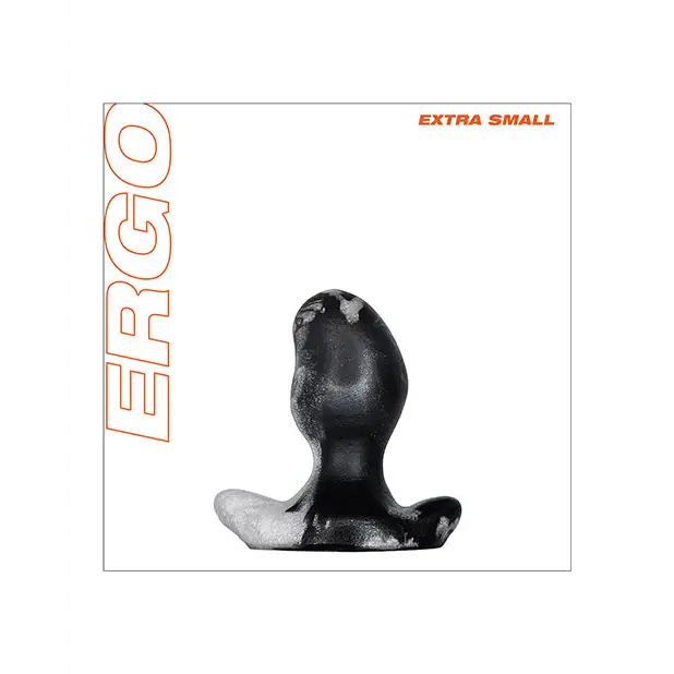 Oxballs Ergo Buttplug X Small - Platinum Swirl - Gay & Lesbian Products