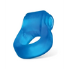 Oxballs Glowdick Cockring w/LED - Blue Ice - Gay & Lesbian Products