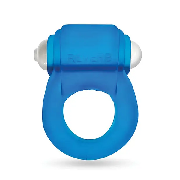 Oxballs Glowdick Cockring w/LED - Blue Ice - Gay & Lesbian Products