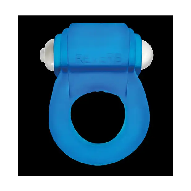 Oxballs Glowdick Cockring w/LED - Blue Ice - Gay & Lesbian Products