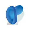 Oxballs Glowhole 1 Hollow Buttplug w/LED Insert Small - Blue Morph - Gay & Lesbian Products