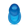 Oxballs Glowhole 1 Hollow Buttplug w/LED Insert Small - Blue Morph - Gay & Lesbian Products
