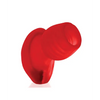 Oxballs Glowhole 1 Hollow Buttplug w/LED Insert Small - Red Morph - Gay & Lesbian Products