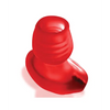 Oxballs Glowhole 1 Hollow Buttplug w/LED Insert Small - Red Morph - Gay & Lesbian Products