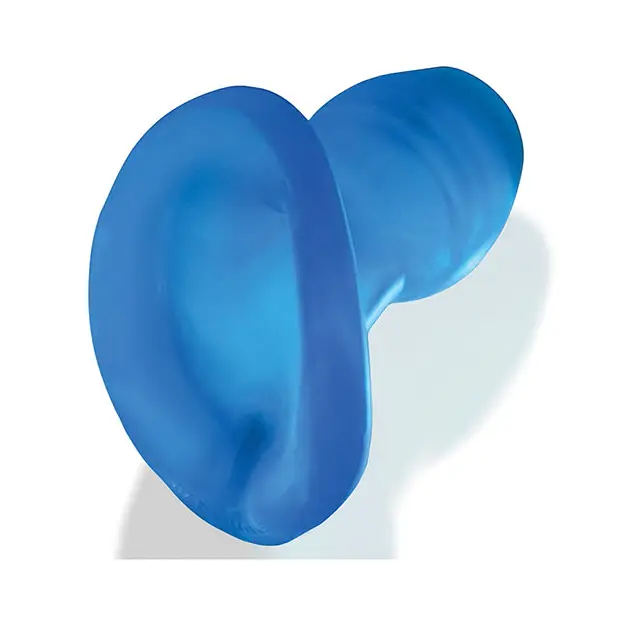 Oxballs Glowhole 2 Hollow Buttplug w/LED Insert Large - Blue Morph - Gay & Lesbian Products