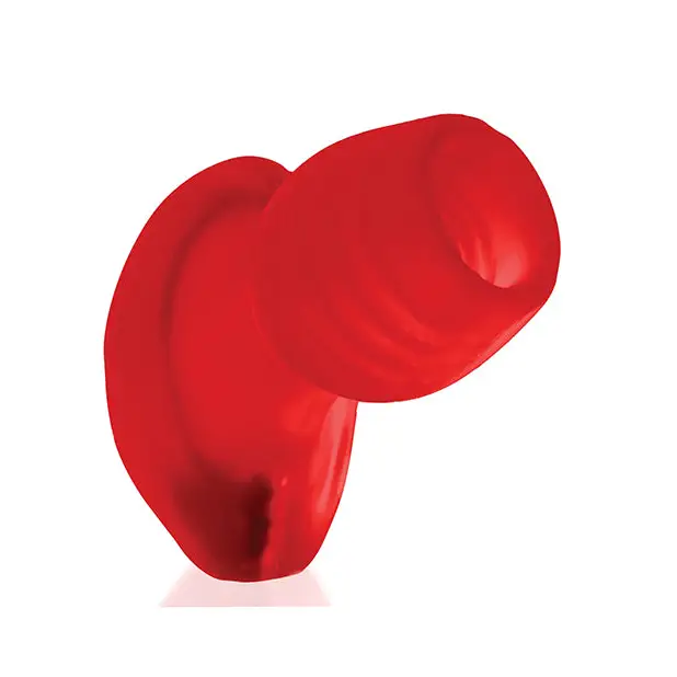 Oxballs Glowhole 2 Hollow Buttplug w/LED Insert Large - Red Morph - Gay & Lesbian Products
