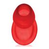 Oxballs Glowhole 2 Hollow Buttplug w/LED Insert Large - Red Morph - Gay & Lesbian Products