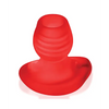 Oxballs Glowhole 2 Hollow Buttplug w/LED Insert Large - Red Morph - Gay & Lesbian Products