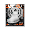Oxballs Glowsling Cock Sling - LED Clear Ice - Gay & Lesbian Products