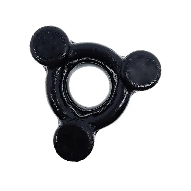 Oxballs Heavy Squeeze Ballstretcher - Black - Gay & Lesbian Products