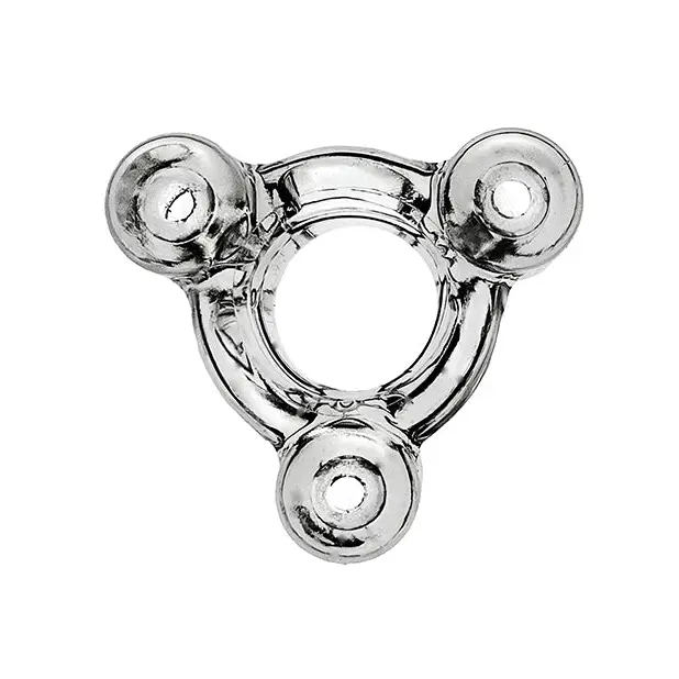 Oxballs Heavy Squeeze Ballstretcher - Clear - Gay & Lesbian Products