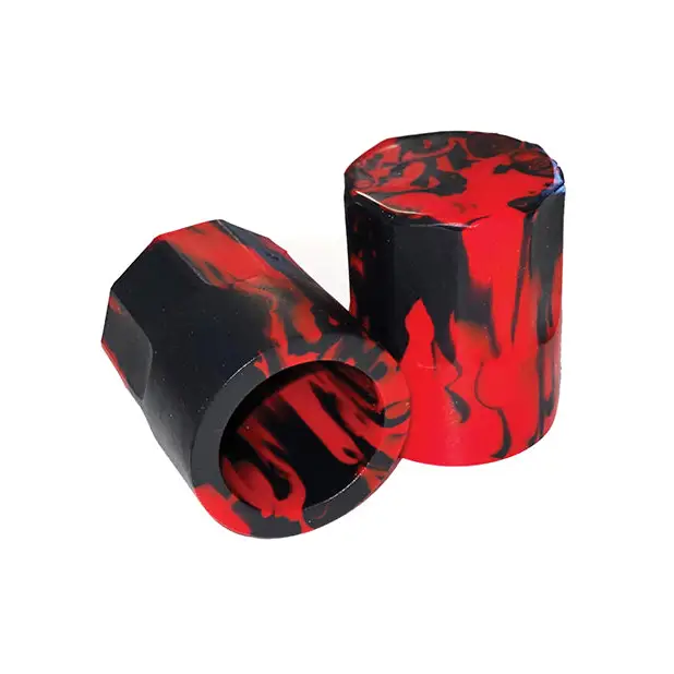 Oxballs Hognips 2 Nipple Suckers - Red/Black - Gay & Lesbian Products