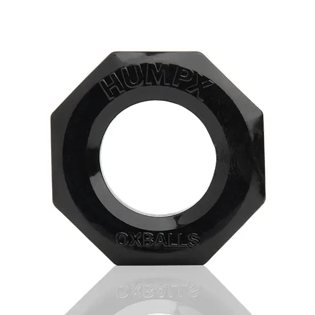 Oxballs HUMPX Cockring - Black - Gay & Lesbian Products