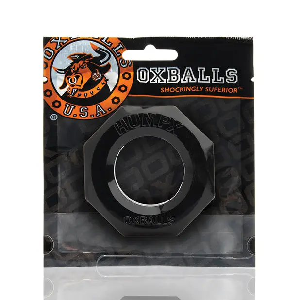 Oxballs HUMPX Cockring - Black - Gay & Lesbian Products