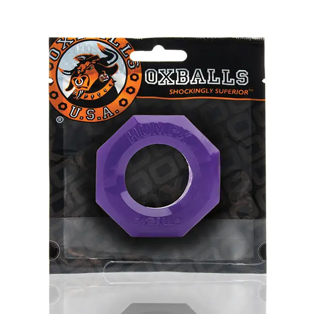 Oxballs HUMPX Cockring - Eggplant - Gay & Lesbian Products