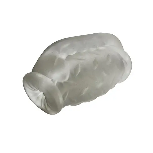 Oxballs MasterJack Double Penetration Stroker - Jo Clear Ice - Gay & Lesbian Products