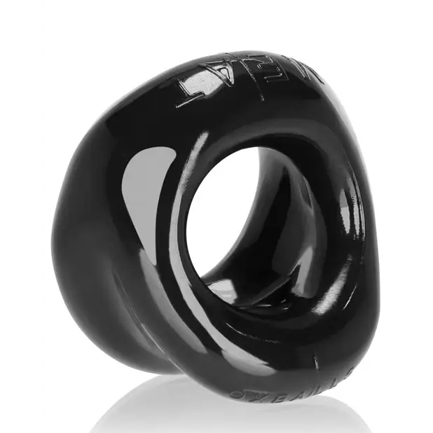 Oxballs Meat Padded Cock Ring - Black - Gay & Lesbian Products