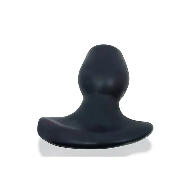 Oxballs Morphhole 1 Gaper Plug Small - Black Ice - Gay & Lesbian Products