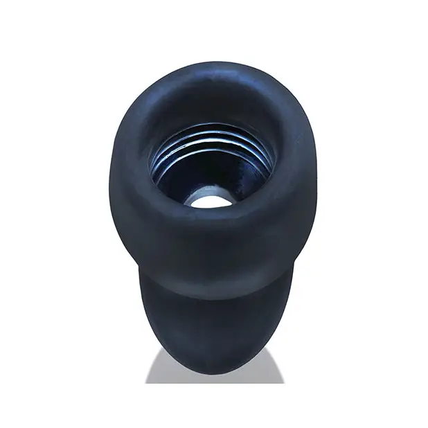 Oxballs Morphhole 1 Gaper Plug Small - Black Ice - Gay & Lesbian Products