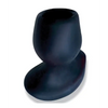 Oxballs Morphhole 2 Gaper Plug Large - Black Ice - Gay & Lesbian Products