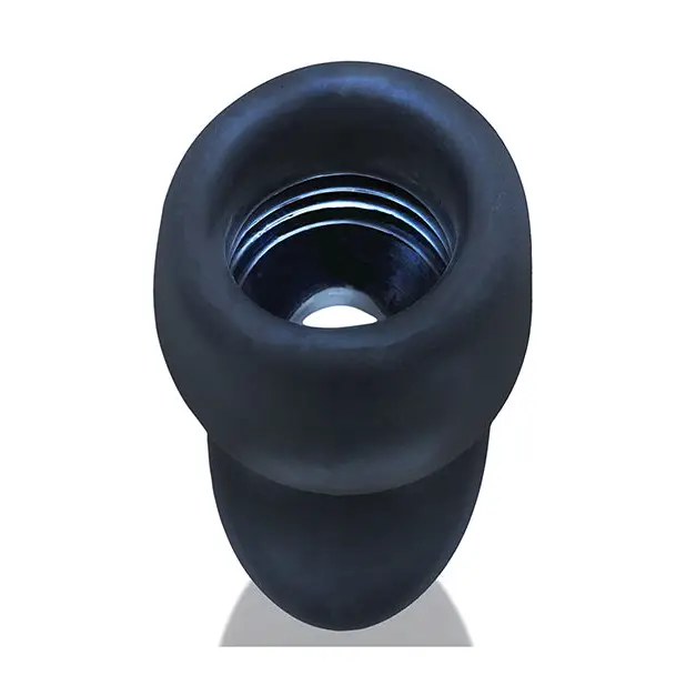 Oxballs Morphhole 2 Gaper Plug Large - Black Ice - Gay & Lesbian Products