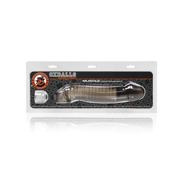 Oxballs Muscle Cocksheath - Smoke - Gay & Lesbian Products
