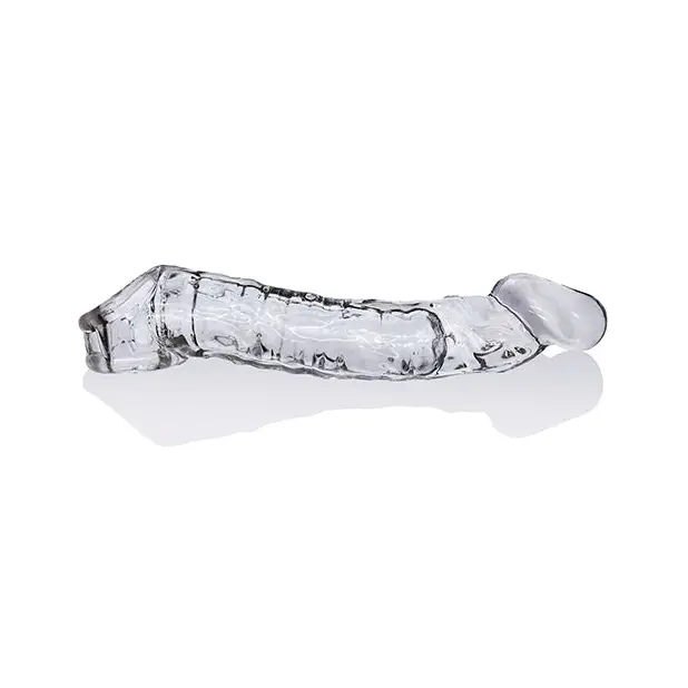 Oxballs Muscle Ripped Cocksheath - Clear - Gay & Lesbian Products