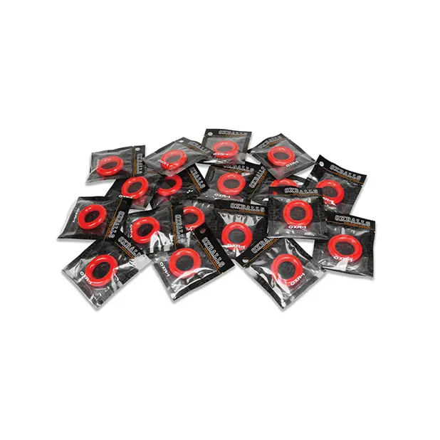 Oxballs OXR-1 Cockring - Red - Gay & Lesbian Products