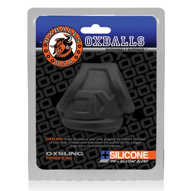 Oxballs Oxsling Cocksling - Black Ice - Gay & Lesbian Products