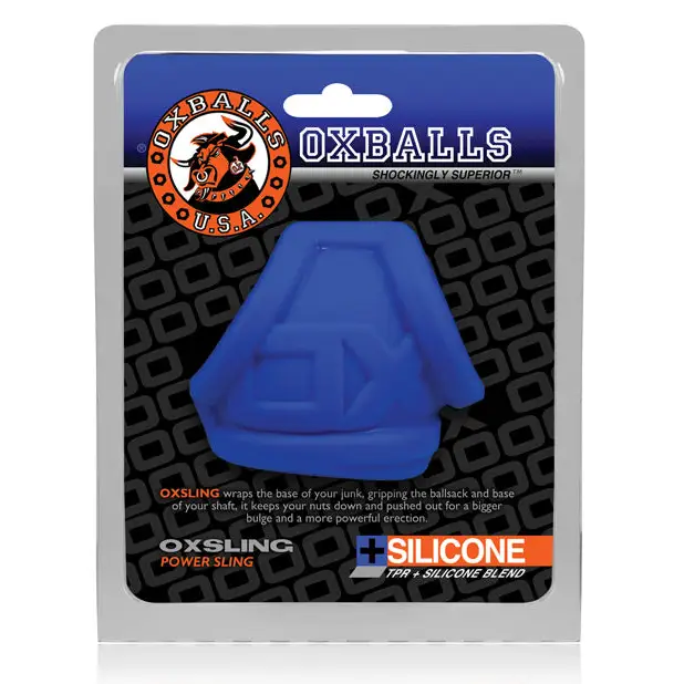 Oxballs Oxsling Cocksling - Cobalt Ice - Gay & Lesbian Products