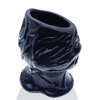 Oxballs Pighole Squeal FF Hollow Plug - Black - Gay & Lesbian Products