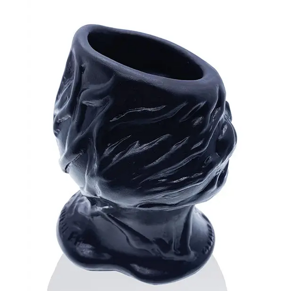 Oxballs Pighole Squeal FF Hollow Plug - Black - Gay & Lesbian Products
