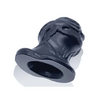 Oxballs Pighole Squeal FF Hollow Plug - Black - Gay & Lesbian Products