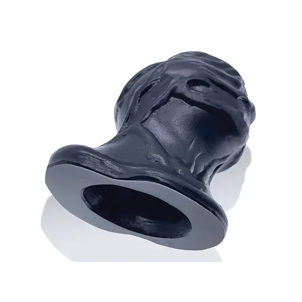 Oxballs Pighole Squeal FF Hollow Plug - Black - Gay & Lesbian Products