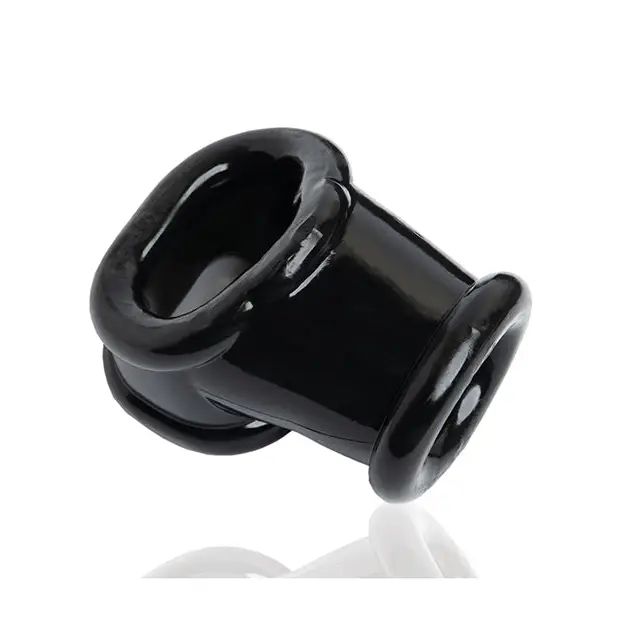 Oxballs Powerballs Cocksling & Ball Stretcher - Black - Gay & Lesbian Products
