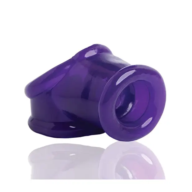 Oxballs Powerballs Cocksling & Ball Stretcher - Eggplant - Gay & Lesbian Products