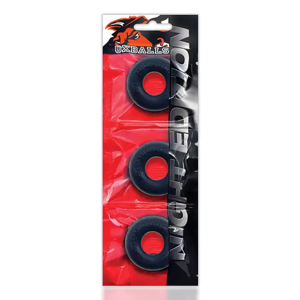 Oxballs Ringer Cockring Special Edition - Night Pack of 3 - Gay & Lesbian Products
