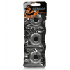 Oxballs Ringer Donut 1 - Steel Pack of 3 - Gay & Lesbian Products