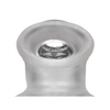 Oxballs Sackjack Wearable Jack Off Sheath - Clear Frost - Gay & Lesbian Products