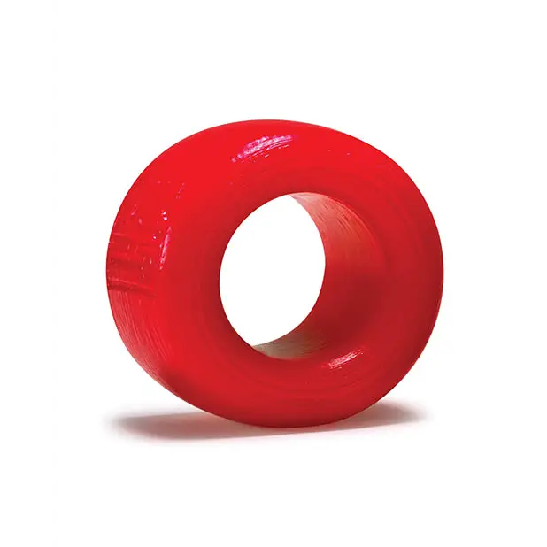 Oxballs Silicone Ball T Ball Stretcher - Red - Gay & Lesbian Products