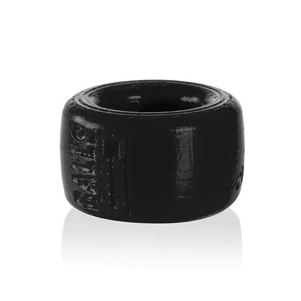 Oxballs Silicone Balls-T Ball Stretcher - Black - Gay & Lesbian Products