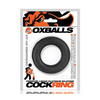 Oxballs Silicone Cock T Cock Ring - Black - Gay & Lesbian Products