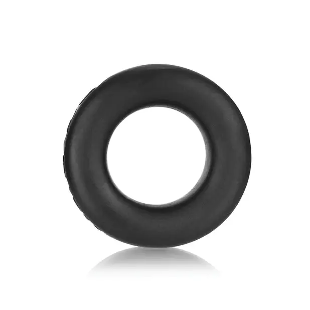Oxballs Silicone Cock T Cock Ring - Black - Gay & Lesbian Products