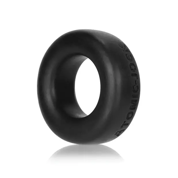 Oxballs Silicone Cock T Cock Ring - Black - Gay & Lesbian Products