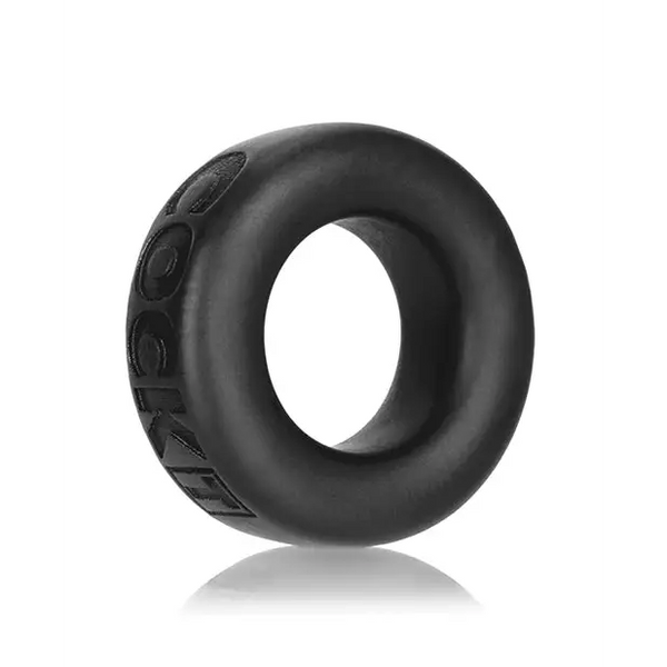 Oxballs Silicone Cock T Cock Ring - Black - Gay & Lesbian Products
