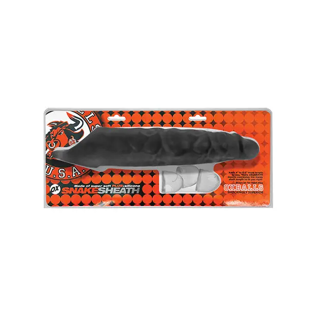 Oxballs Snake Deep-Reacher Cocksheath - Black Ice - Gay & Lesbian Products