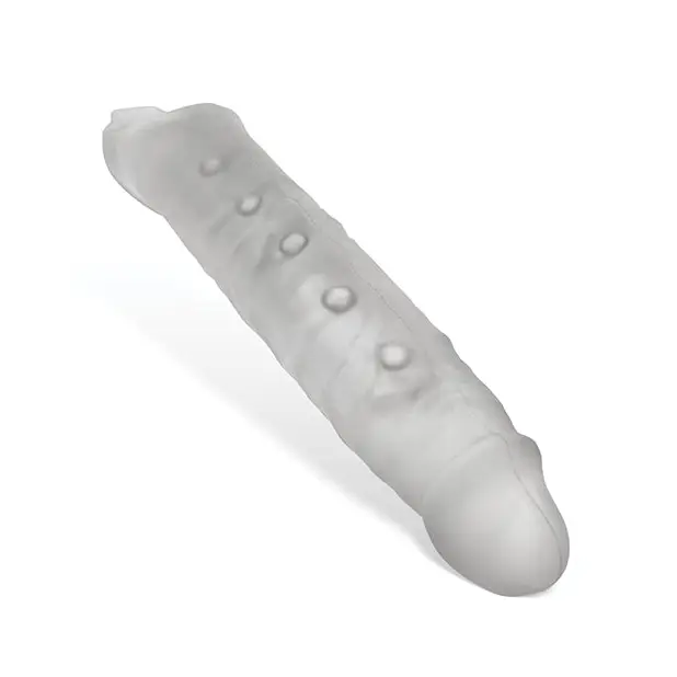 Oxballs Snake Deep-Reacher Cocksheath - Clear Ice - Gay & Lesbian Products