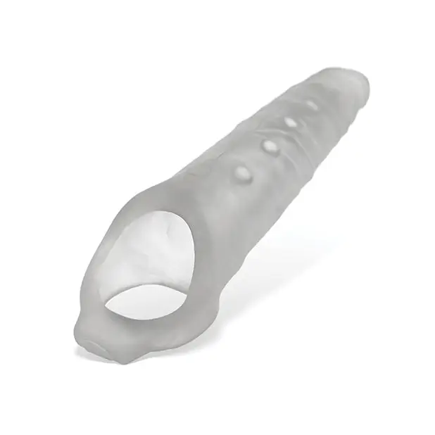 Oxballs Snake Deep-Reacher Cocksheath - Clear Ice - Gay & Lesbian Products